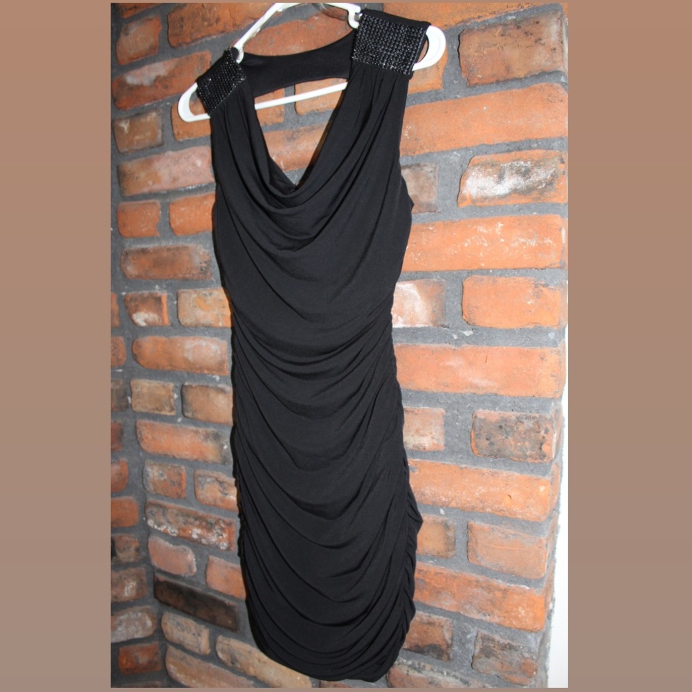 Sexy black dress